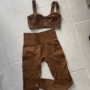 SETACTIVE sculptflex leggings in little Havana size small